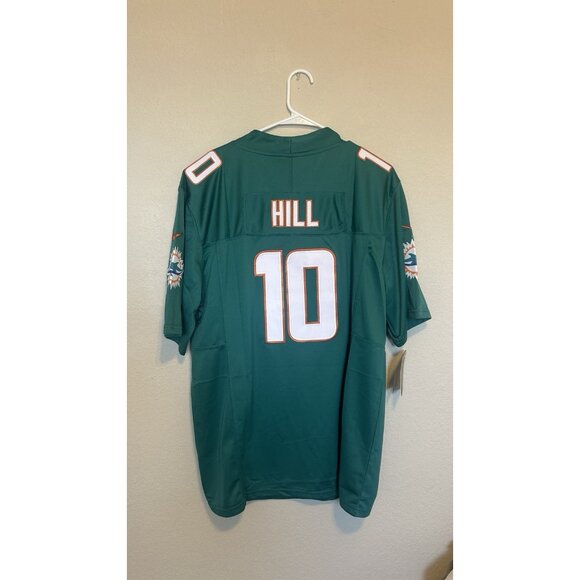 Tyreek Hill Jersey Size Large Miami Dolphins Nike Authentic New With Tags - Picture 6 of 6